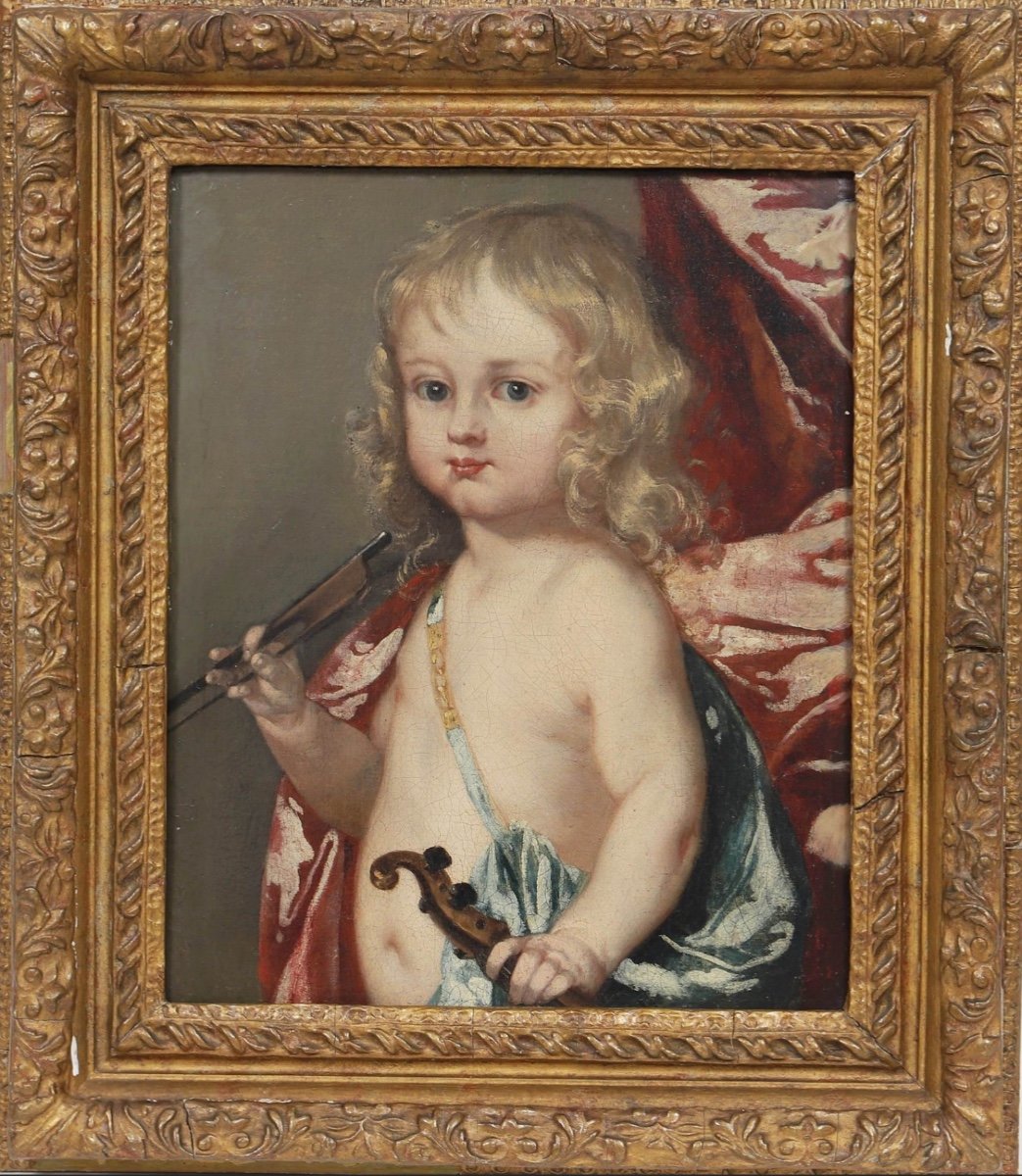 Child Violinist 17th Century Hst