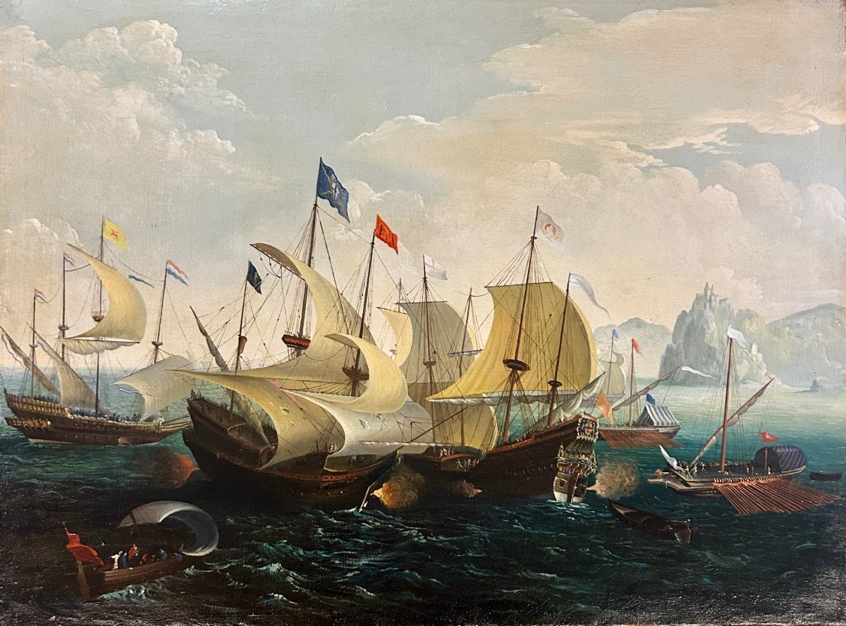 Naval Battle End Of XVII