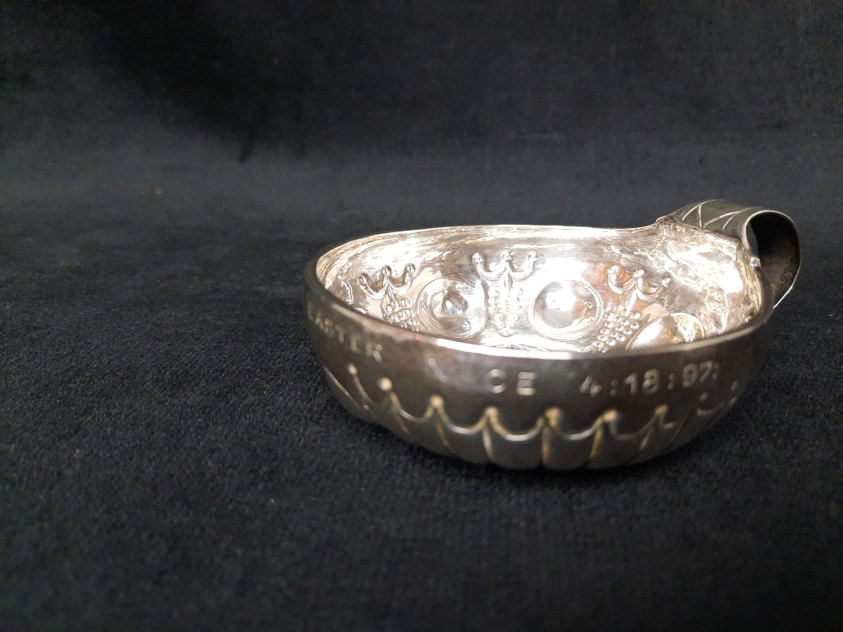 Wine Taste In Sterling Silver 19th Century-photo-1