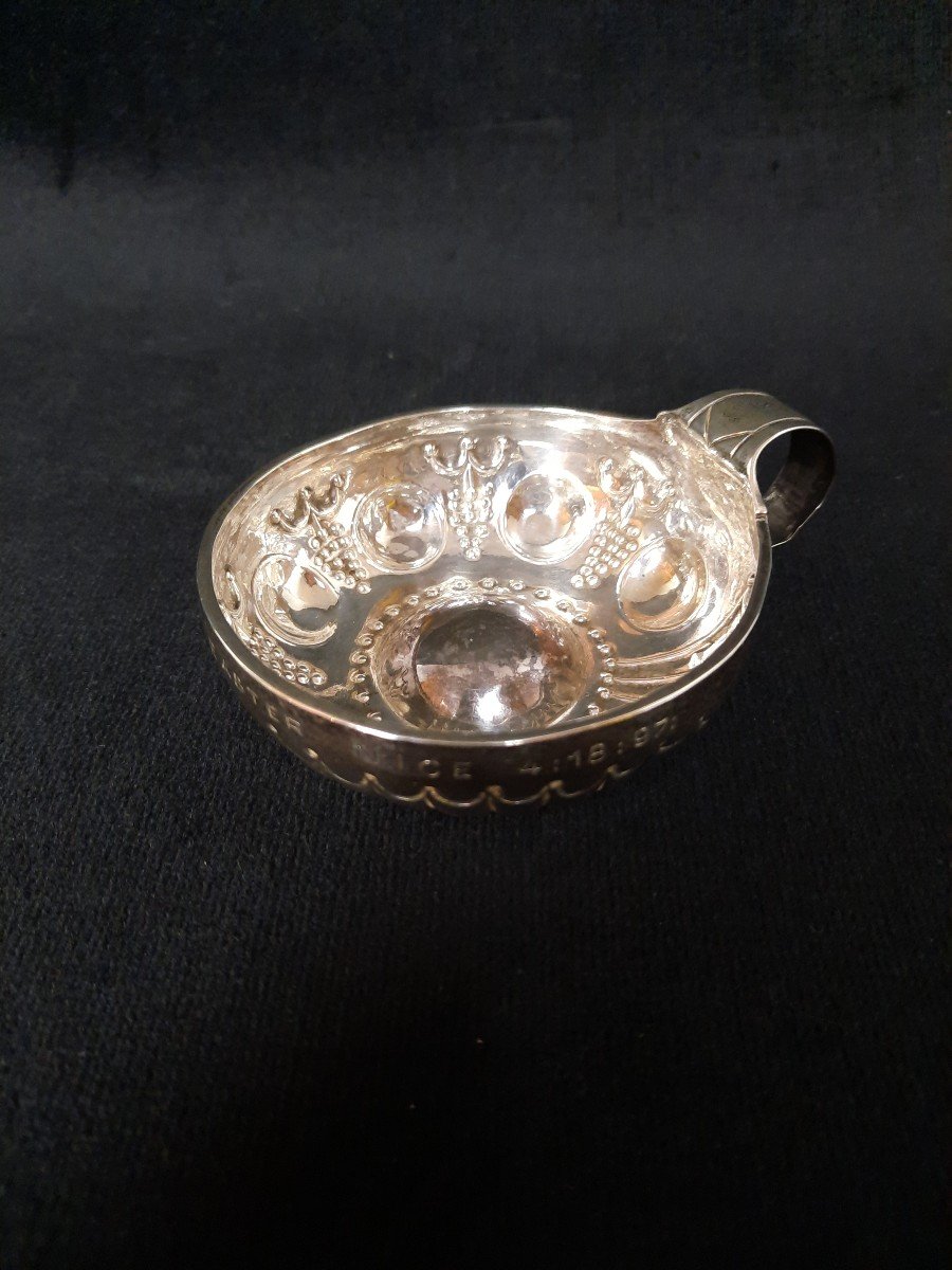 Wine Taste In Sterling Silver 19th Century-photo-2