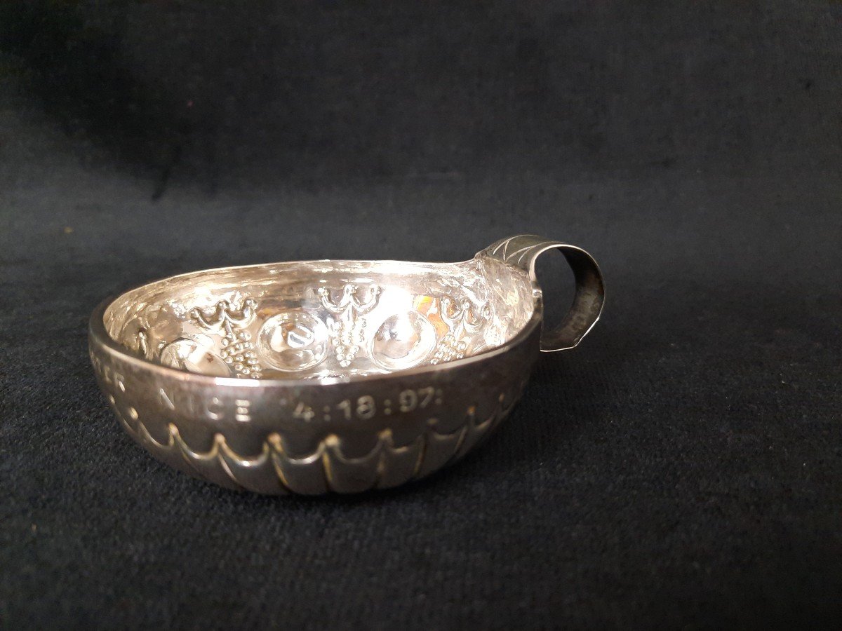 Wine Taste In Sterling Silver 19th Century-photo-3