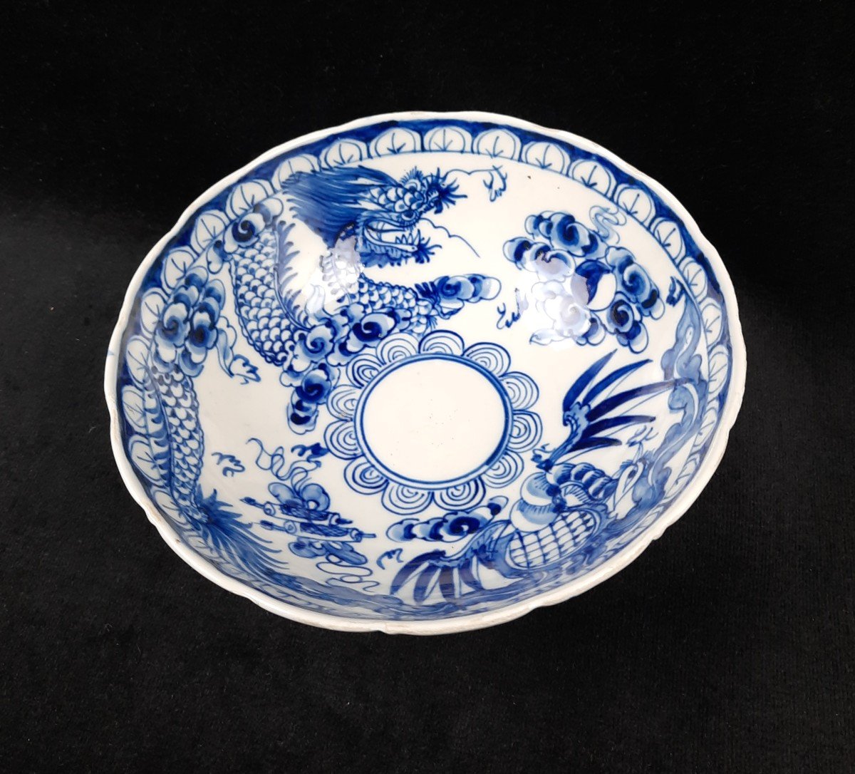 Coupe En Porcelaine - Chine (xxe Siècle)