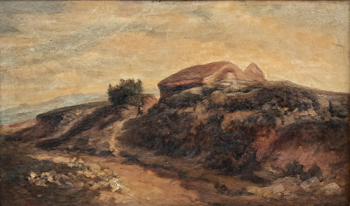 Oil On Canvas - Landscapes (19th Century)