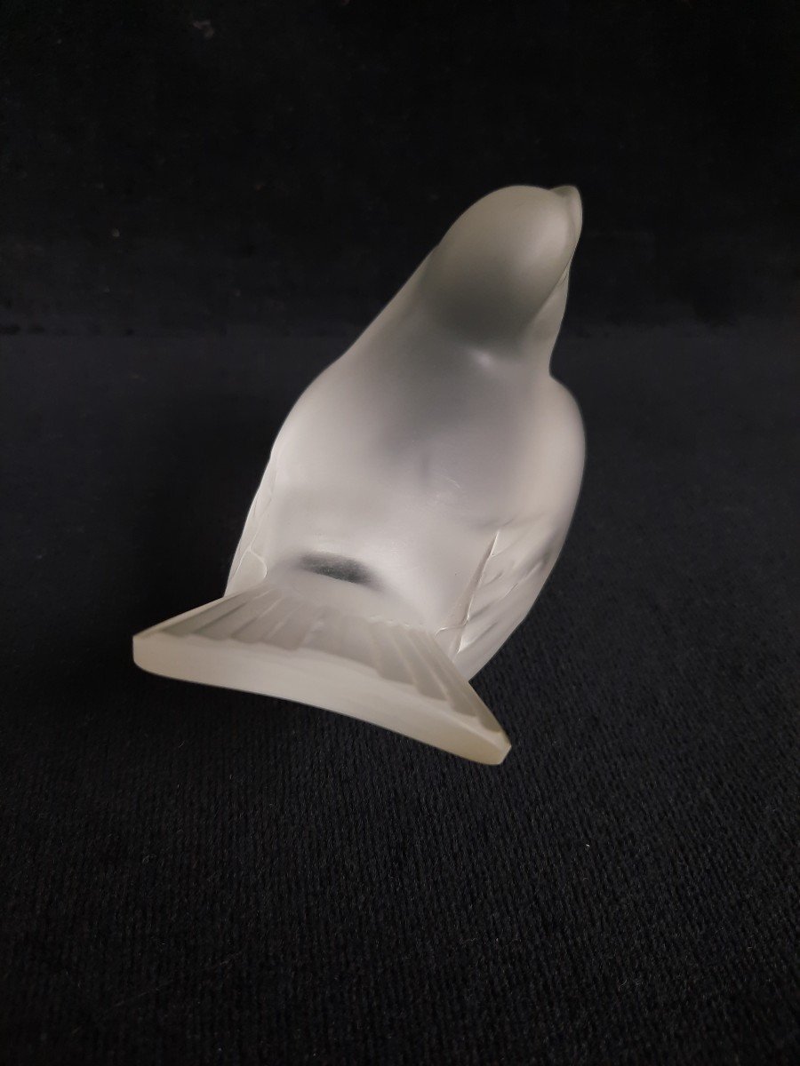 Lalique Crystal Bird (20th Century)-photo-3