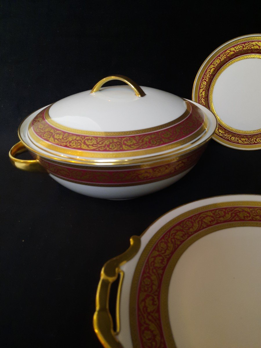 Bernardaud Limoges Porcelain Service -photo-4