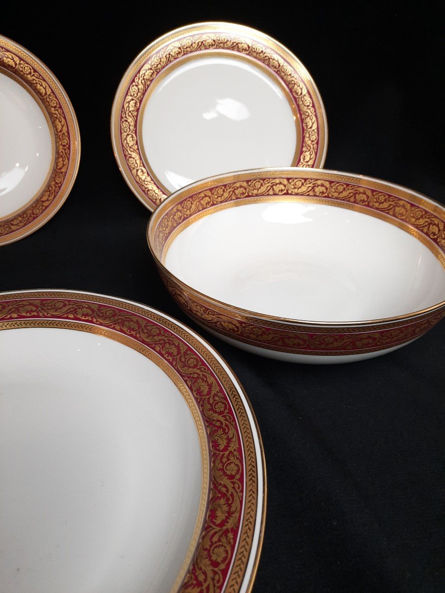 Bernardaud Limoges Porcelain Service -photo-1