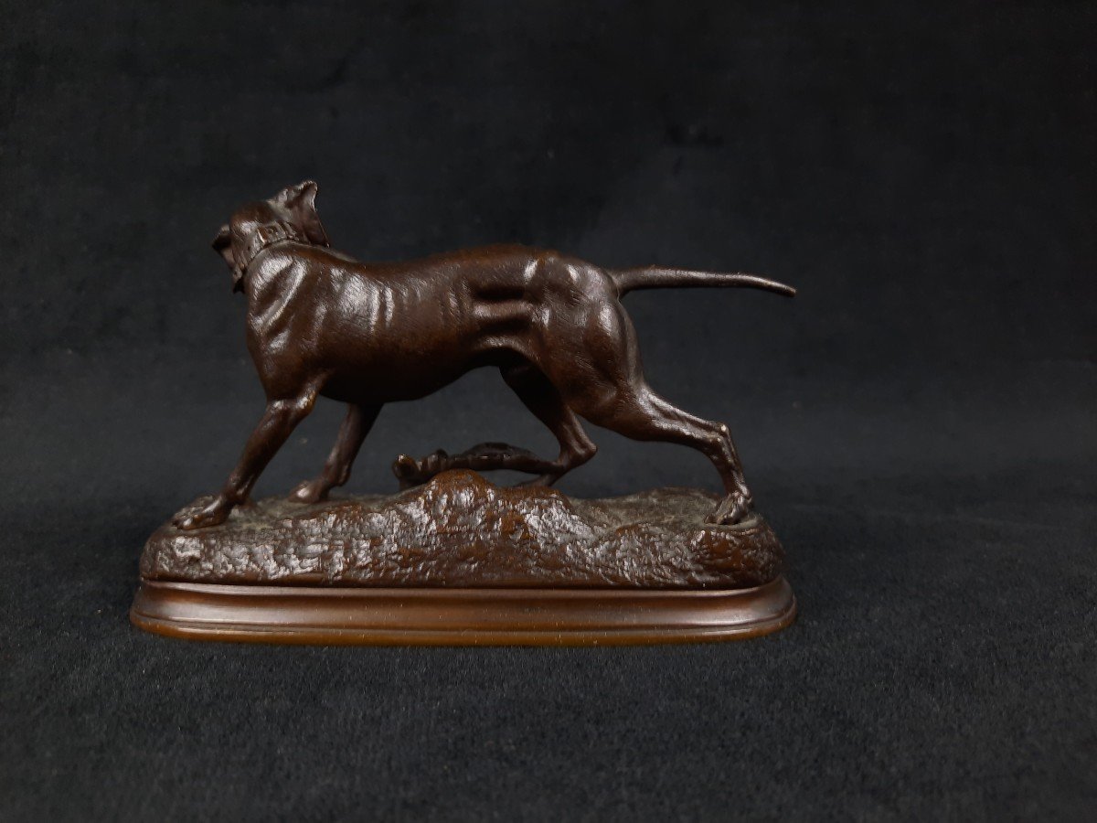Jules Moigniez (1835-1894) - Bronze Dog-photo-4