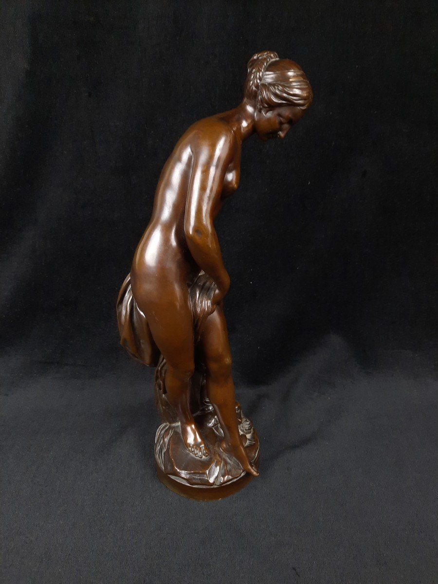Bronze Sculpture - The Bather (19th Century) -photo-1