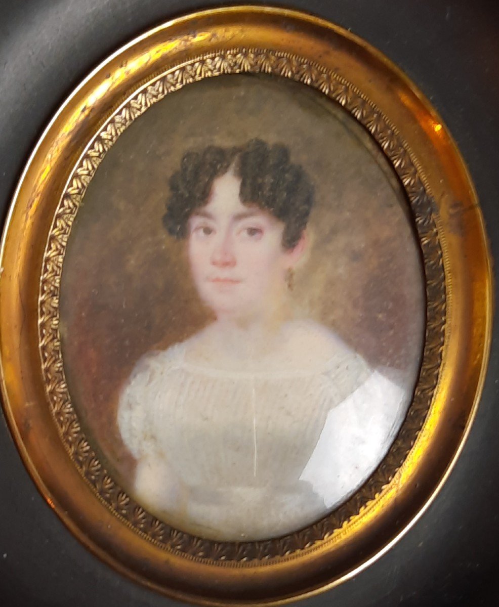 Miniature - Portrait Of A Woman (19th Century)