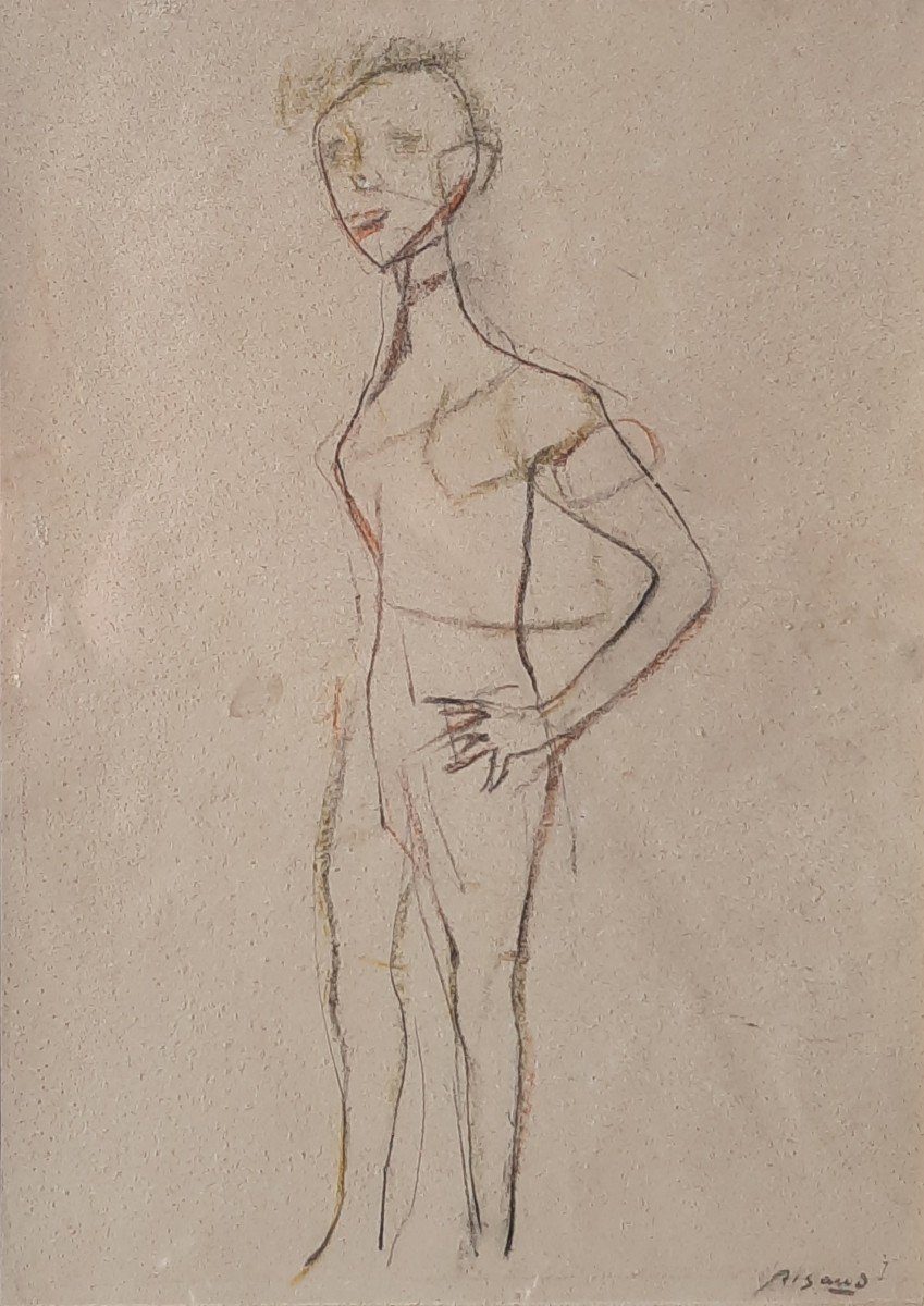 Rigaud Benoit (1911-1987) - Dessin Sur Papier 