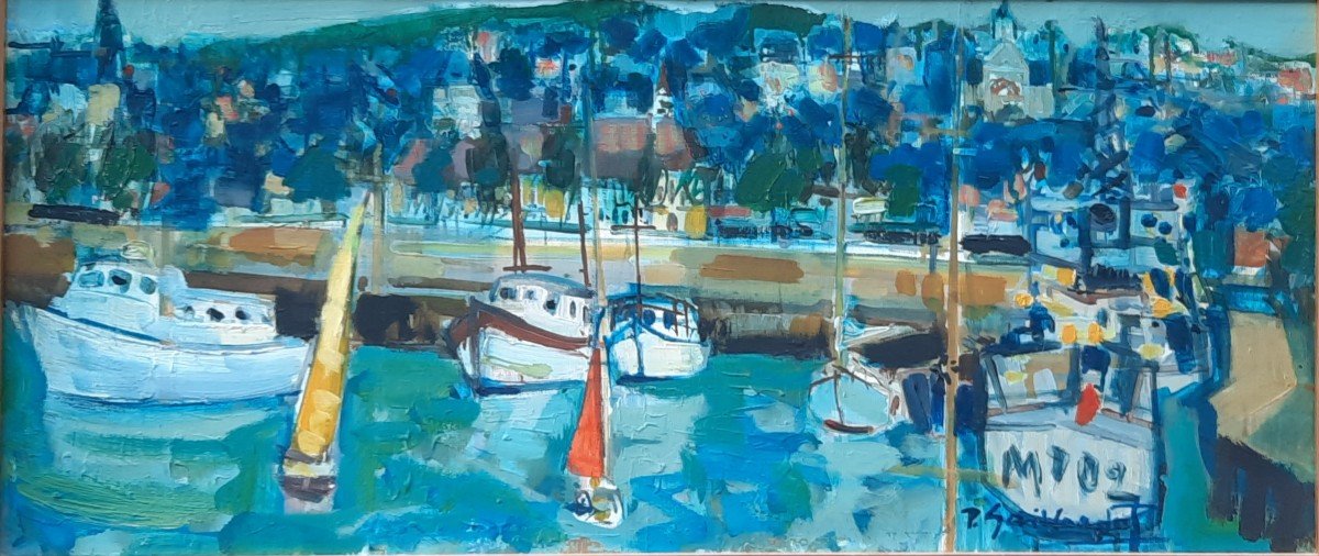 Pierre Gaillardot (1910-2002) - Huile Sur Toile - Deauville