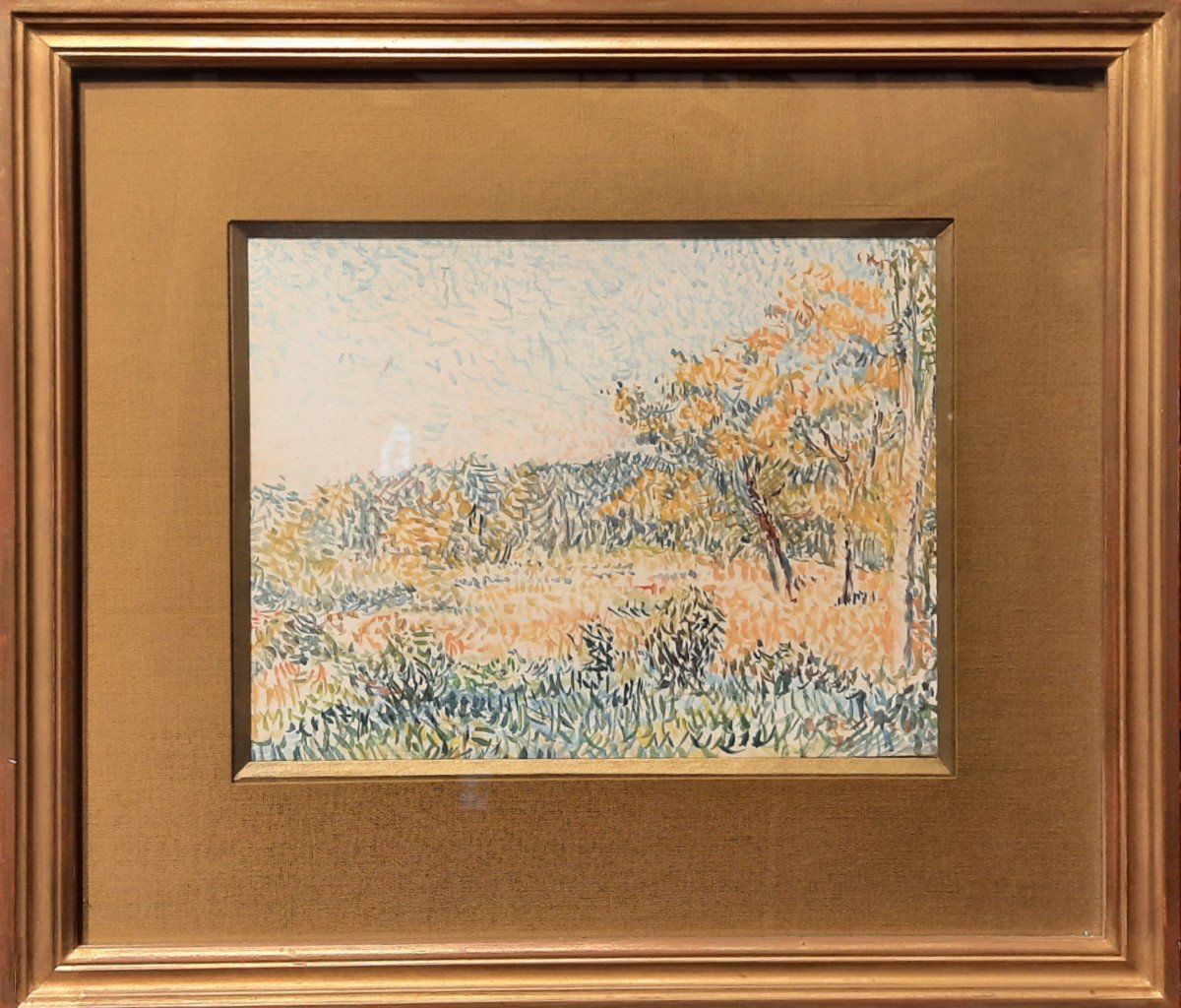 Andrée Séailles (1891-1986) - Watercolor On Paper - Landscape -photo-4