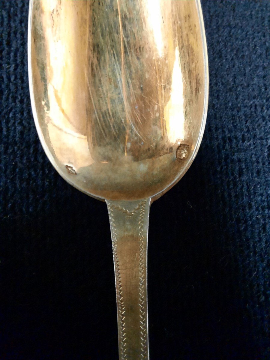 12 Silver Spoons Vermeillé -photo-3