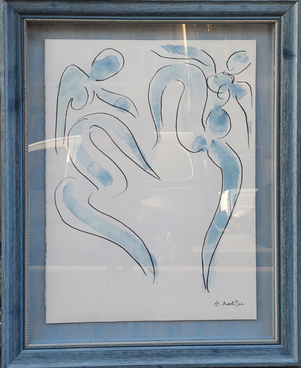 Henri Matisse (after) - Stencil On Paper - The Dance -photo-4