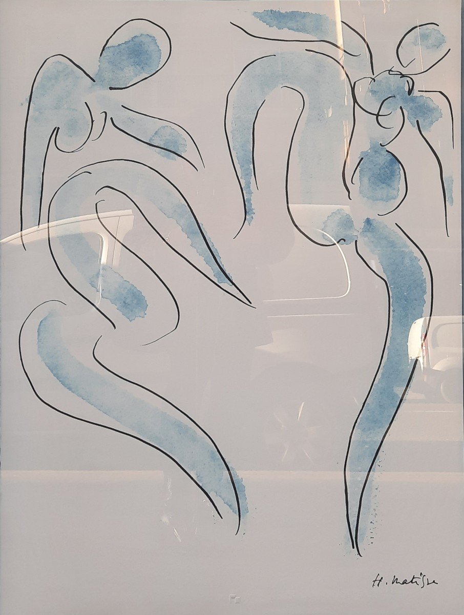 Henri Matisse (after) - Stencil On Paper - The Dance 