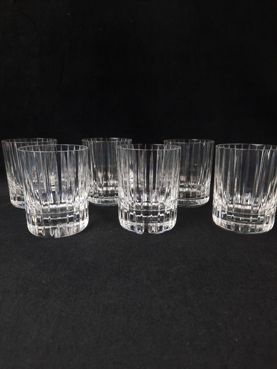 Baccarat - Crystal Whiskey Glasses - Harmonie Tumbler -photo-2