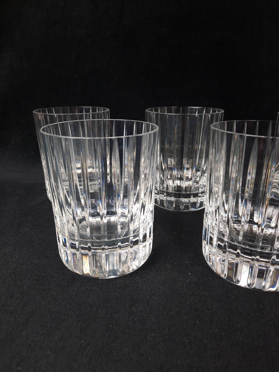 Baccarat - Crystal Whiskey Glasses - Harmonie Tumbler -photo-3