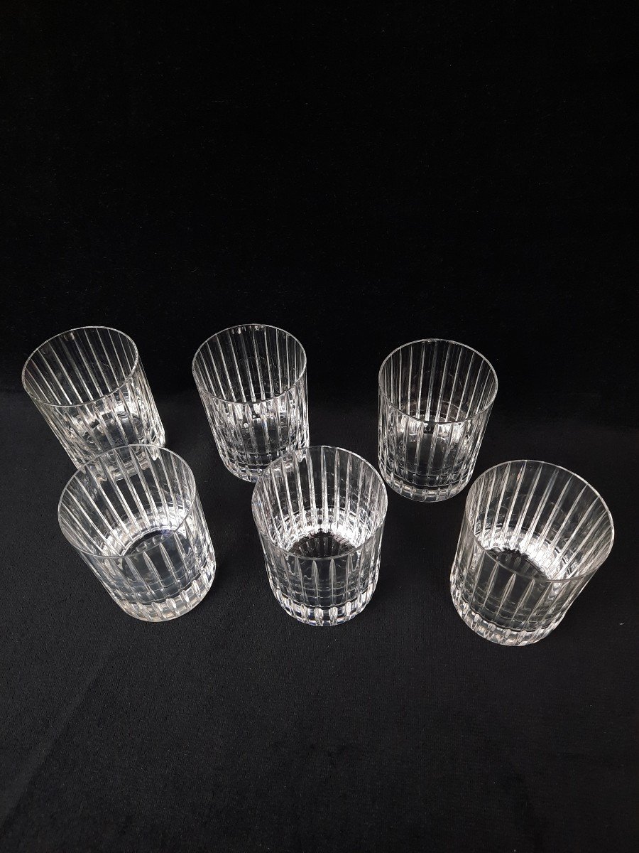 Baccarat - Crystal Whiskey Glasses - Harmonie Tumbler -photo-4