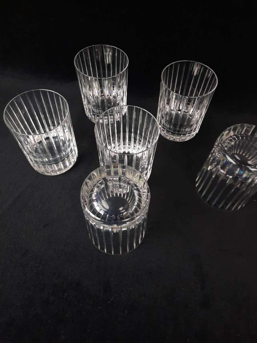 Baccarat - Crystal Whiskey Glasses - Harmonie Tumbler -photo-2