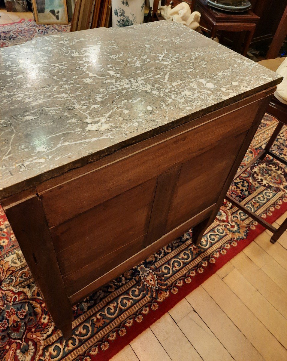 Louis XV Style Chest Of Drawers (19th Century)-photo-5