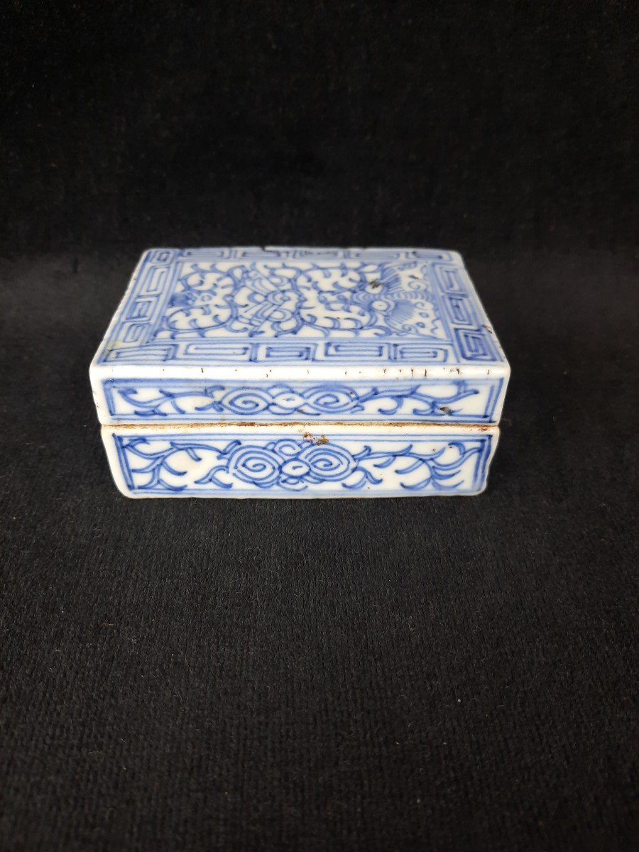 Boîte En Porcelaine - Chine (xixe Siècle)-photo-2