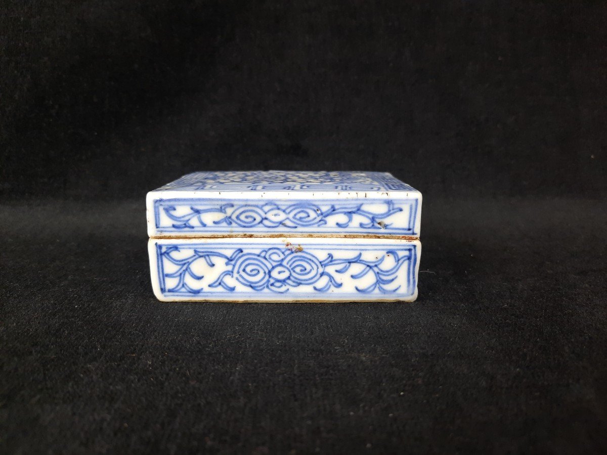 Boîte En Porcelaine - Chine (xixe Siècle)-photo-3