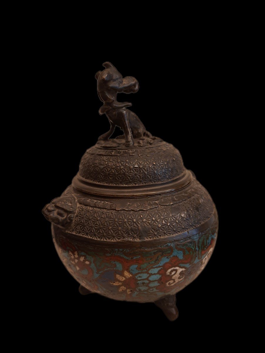 Cloisonné Enamel Incense Burner - China 