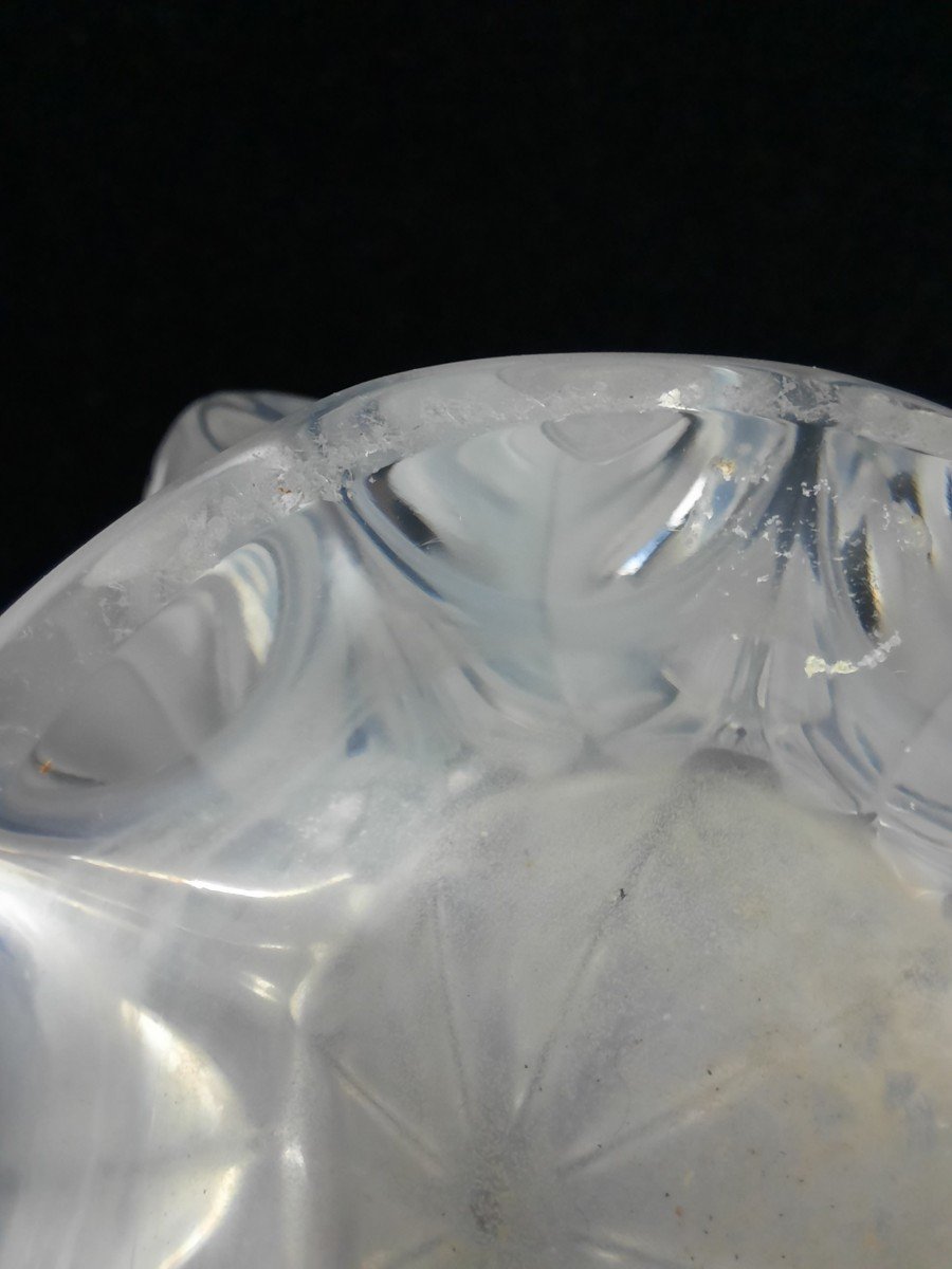 Lalique  France - Vase Soliflore En Cristal Modèle Marie Claude  -photo-3