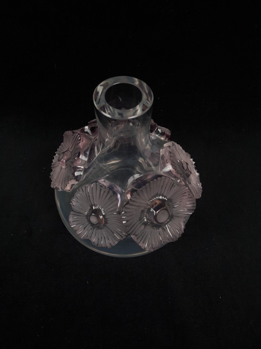 Lalique France - Atossa Crystal Vase-photo-2