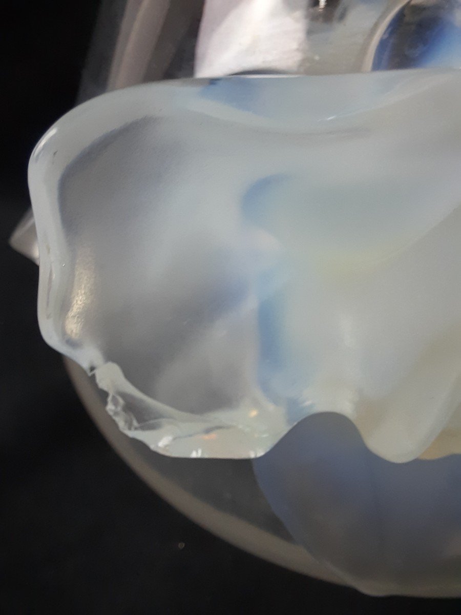 Lalique France - Orchid Crystal Vase -photo-2