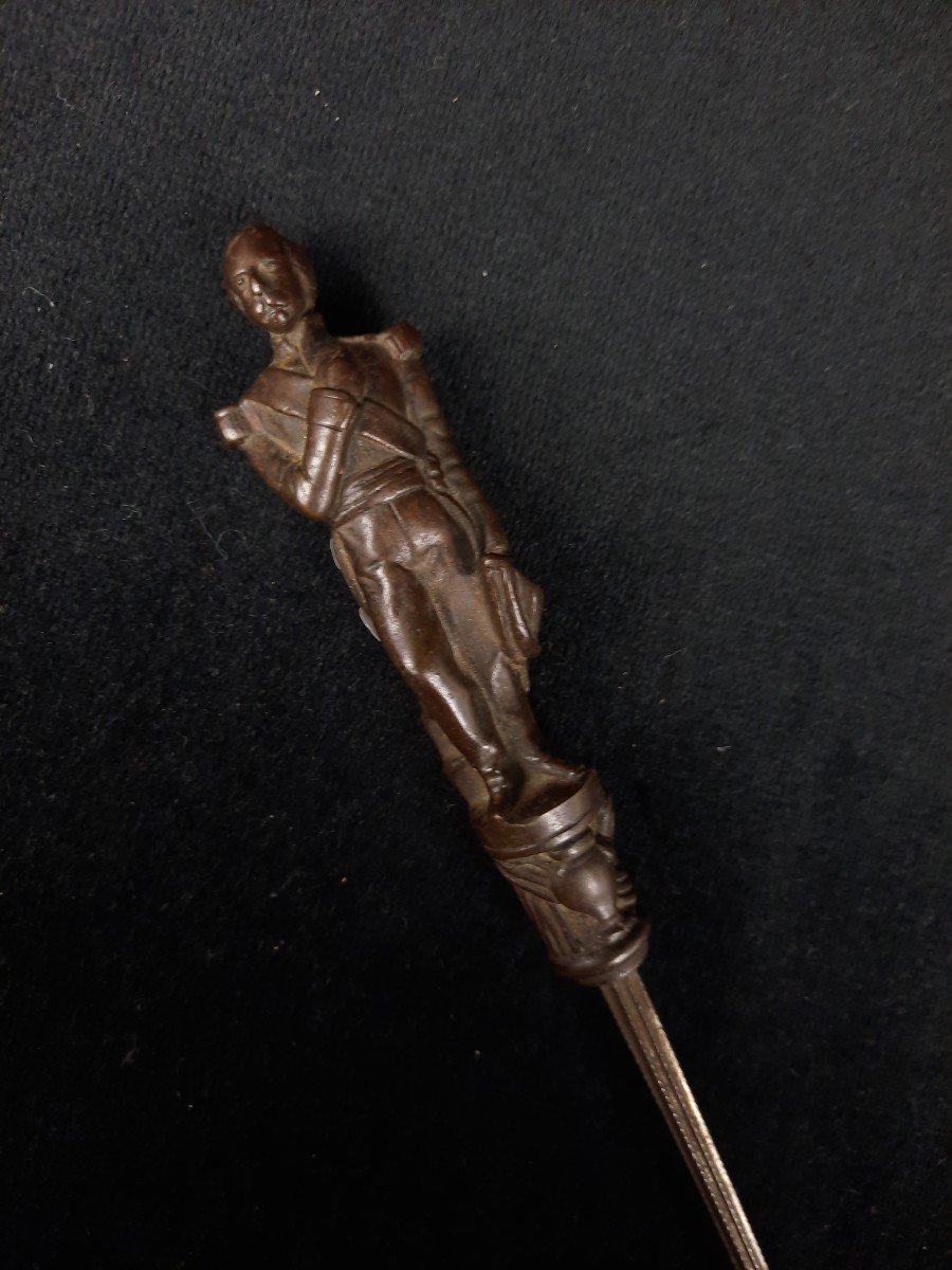 Cast Iron Cane/sword Knob - Napoleon III-photo-4