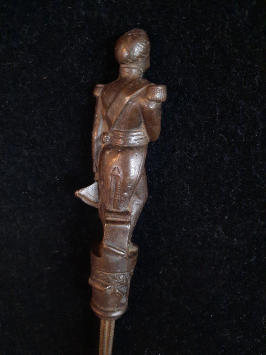 Cast Iron Cane/sword Knob - Napoleon III-photo-3