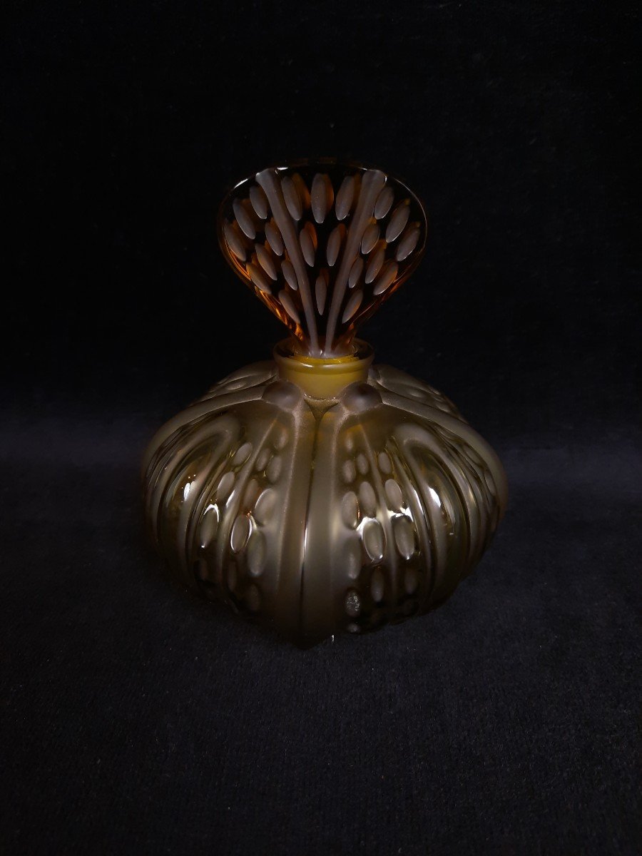 Lalique - Flacon Cristal Fumé - Mirabel-photo-2