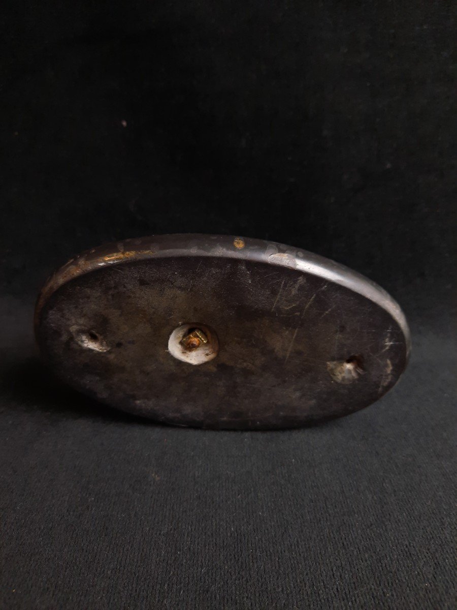 Small Bronze Inkwell (19th Century)-photo-2