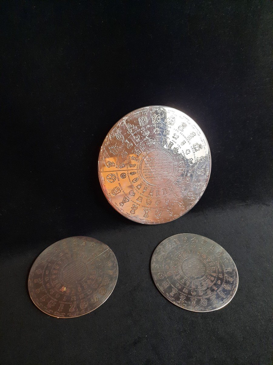 Christofle - Silver-plated Metal Coasters And Coasters-photo-4