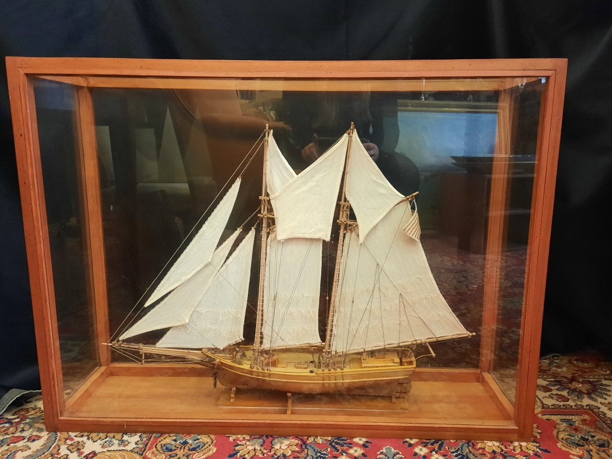 Two Masted Ship Model