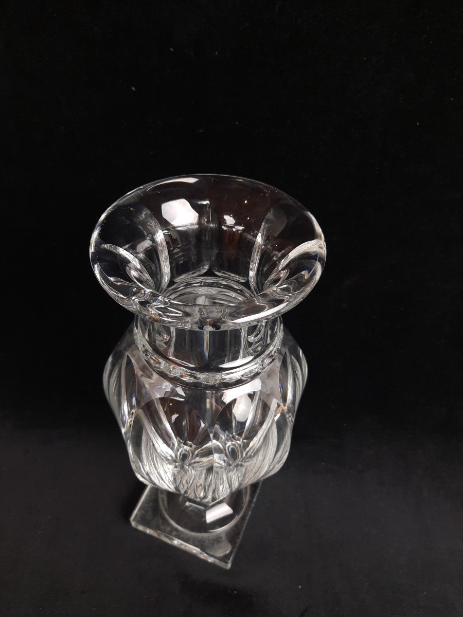 Baccarat - Harcourt Crystal Vase -photo-4