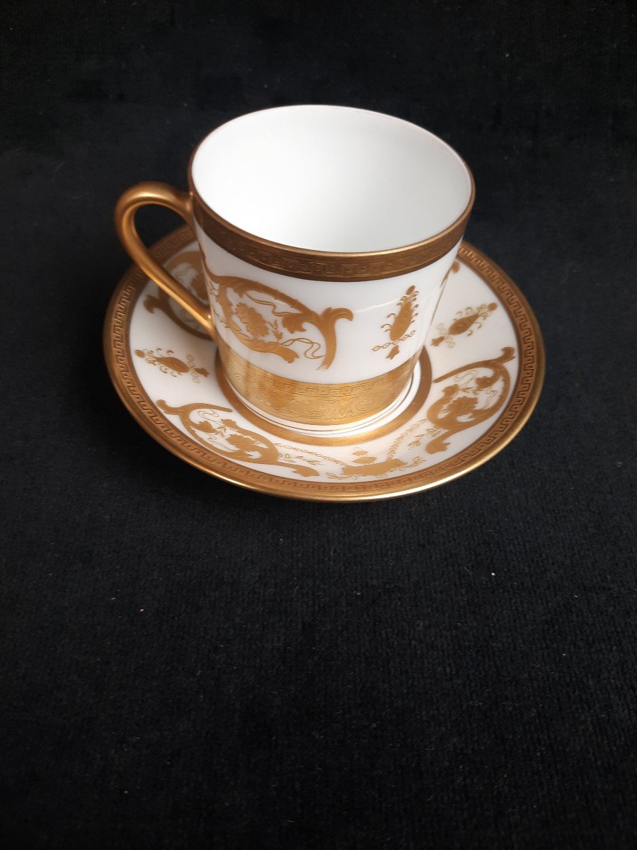 Bernardaud - Tasse En Porcelaine De Limoges - Ancienne Manufacture Royale-photo-2