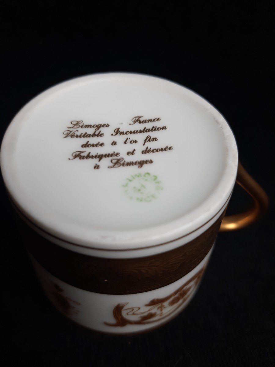 Bernardaud - Tasse En Porcelaine De Limoges - Ancienne Manufacture Royale-photo-2