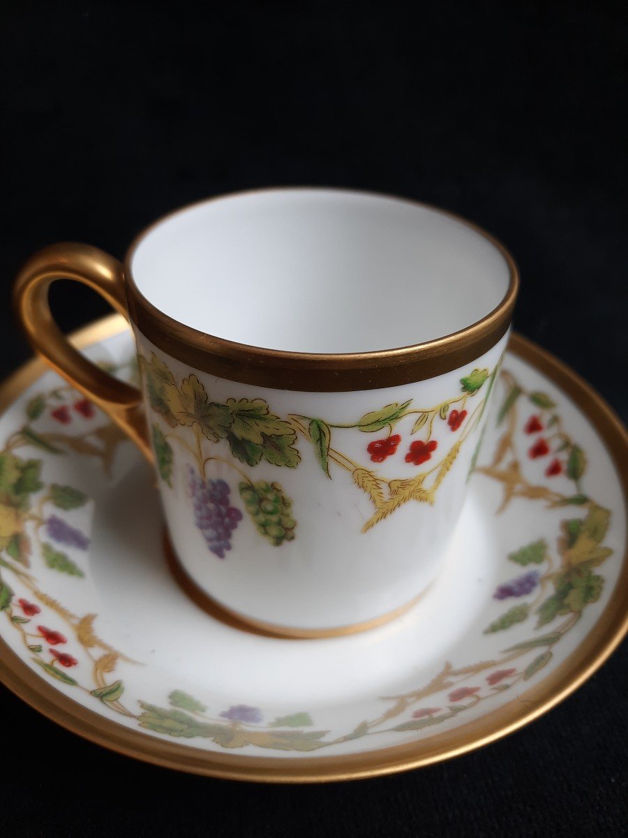 Tasse En Porceelaine - Ancienne Manufacture Royale -photo-2