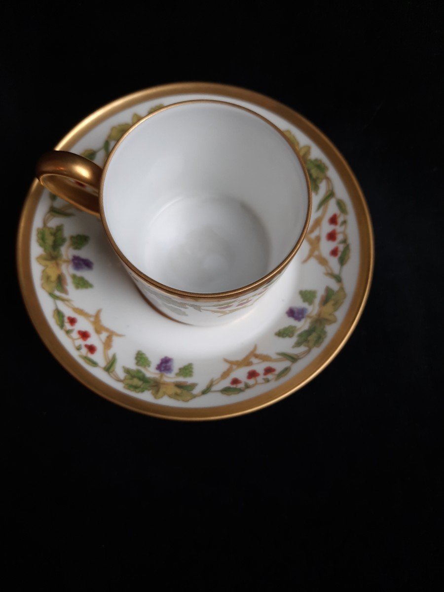 Tasse En Porceelaine - Ancienne Manufacture Royale -photo-3