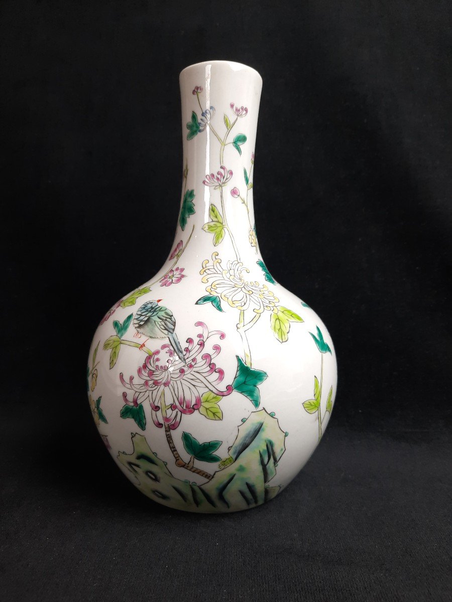 Vase En Porcelaine - Chine -photo-3