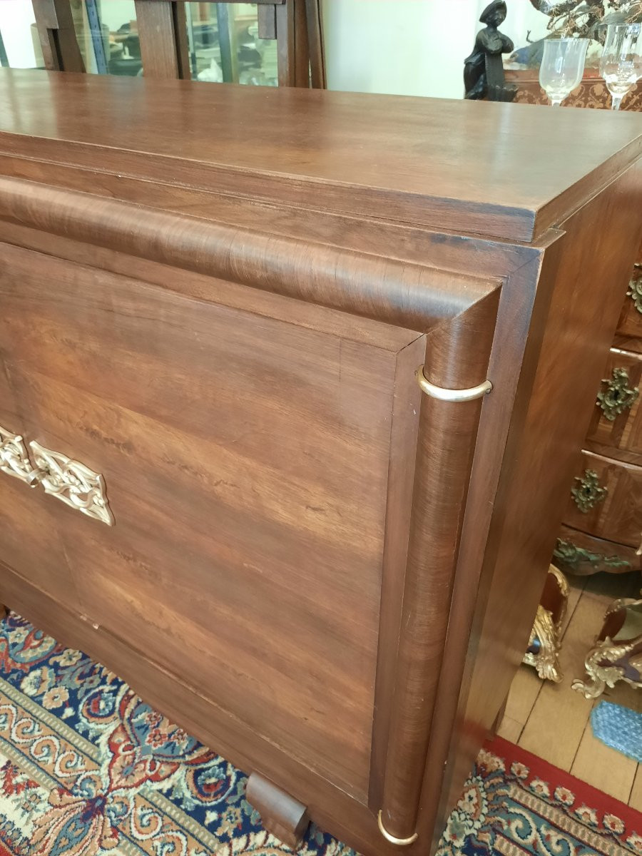 Art Deco Wooden Sideboard (1930s)-photo-1