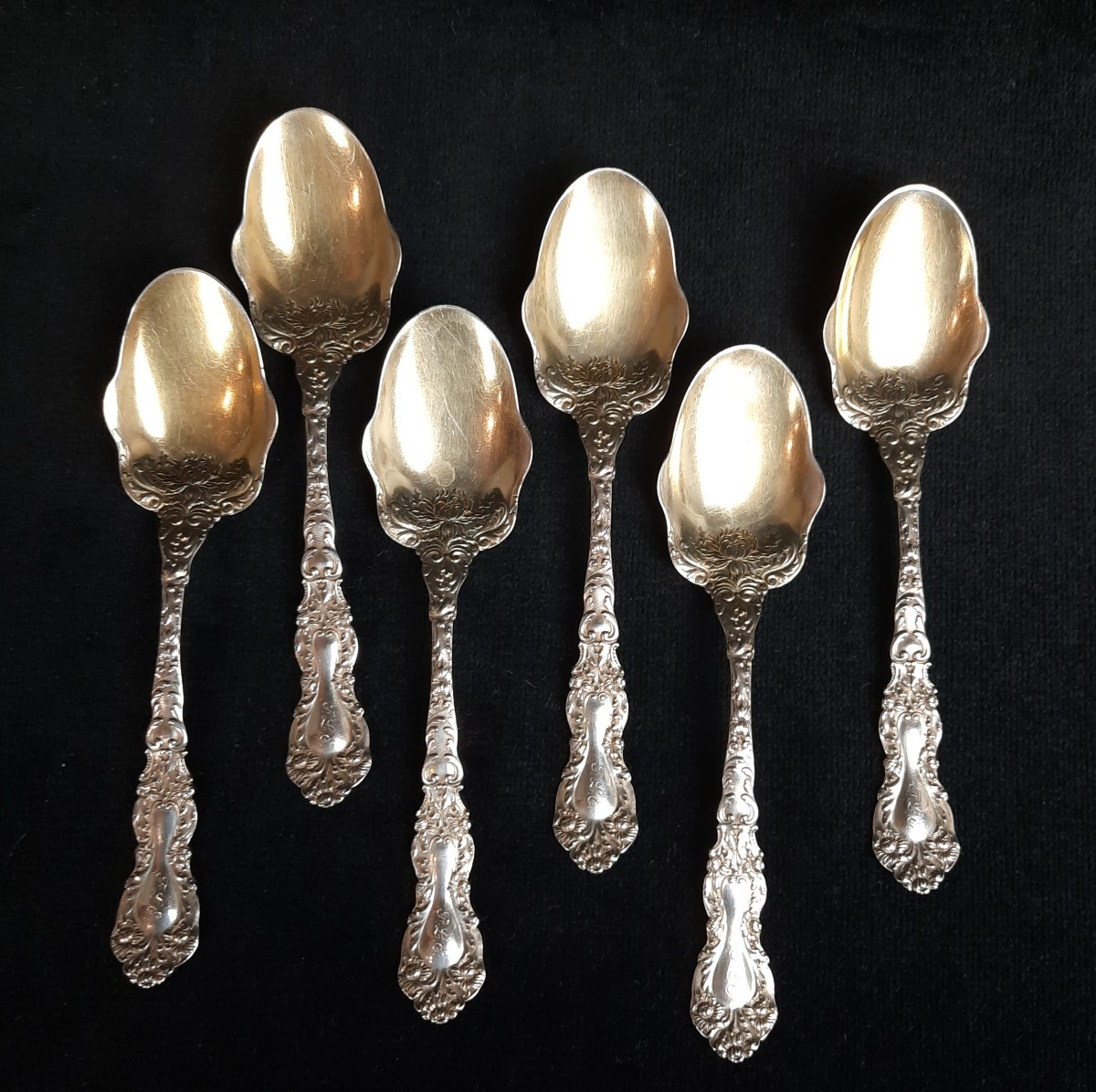 Sterling Silver Cream Spoons 