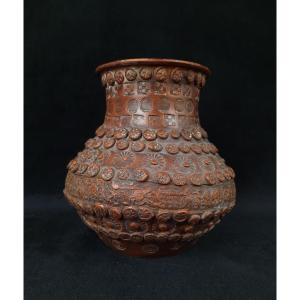 Vase En Terre Cuite (xxe Siècle)
