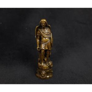 Small Bronze / Saint Michael Seal (19th Century)