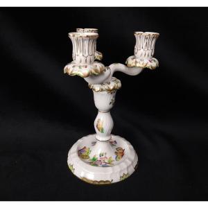 Porcelain Candlestick - Herend 