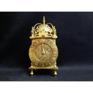 English Brass Lantern Clock