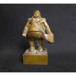 Bronze Louis XVIII With His Little Napoleon (19th Century)