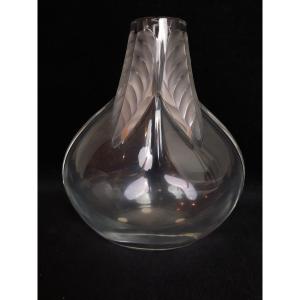 Lalique - Crystal Vase - Osuni 